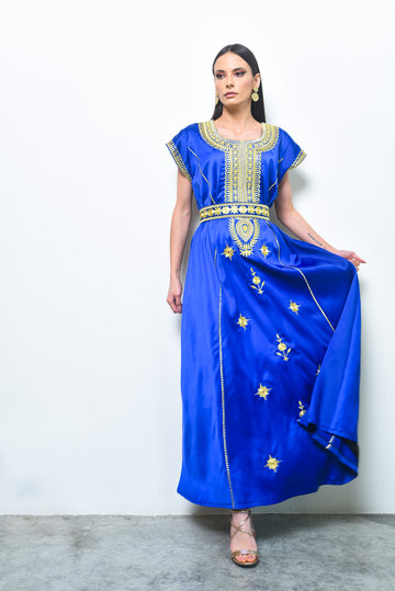 Taffeta Satin Kaftan