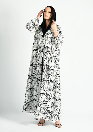 Polyster Crepe Abaya