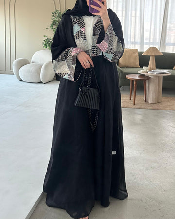 LINEN BISHT ABAYA