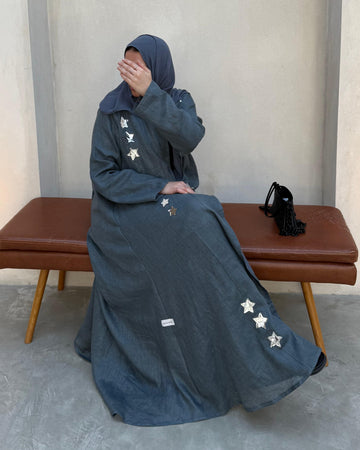 LINEN BISHT ABAYA