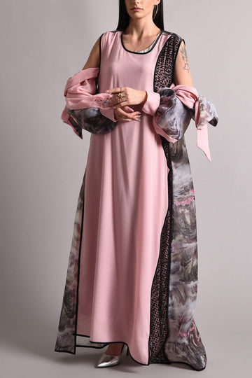 Crepe Taffeta Kaftan