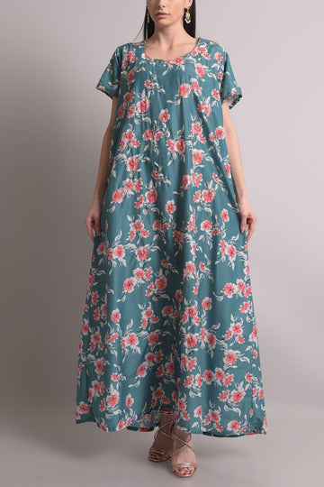 Polyester Satin Kaftan