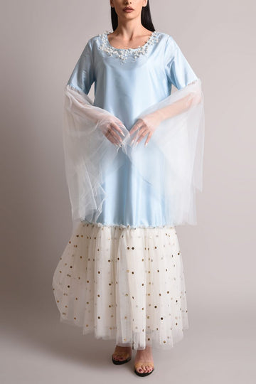 Taffeta Tulle KAFTAN
