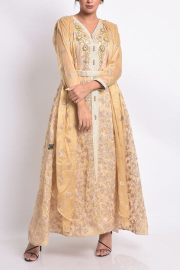 Georgette Organza Kaftan