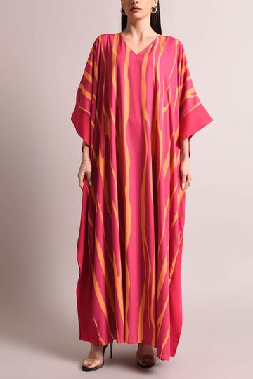 Polyester SATIN KAFTAN