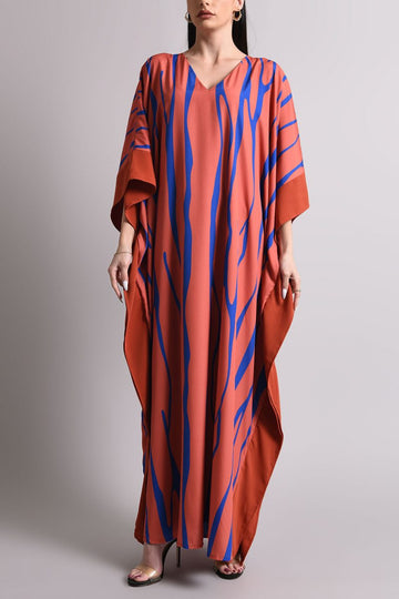Polyester SATIN KAFTAN