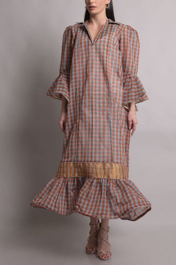 Net Sarees Kaftan
