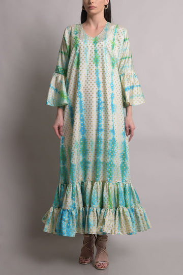 Chiffon Crepe Kaftan