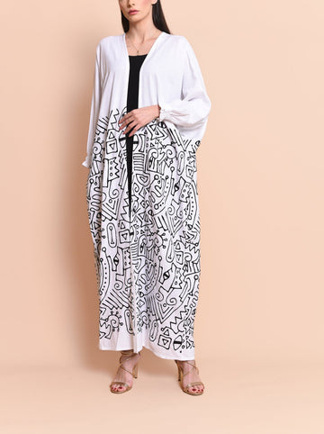 Linen Abaya