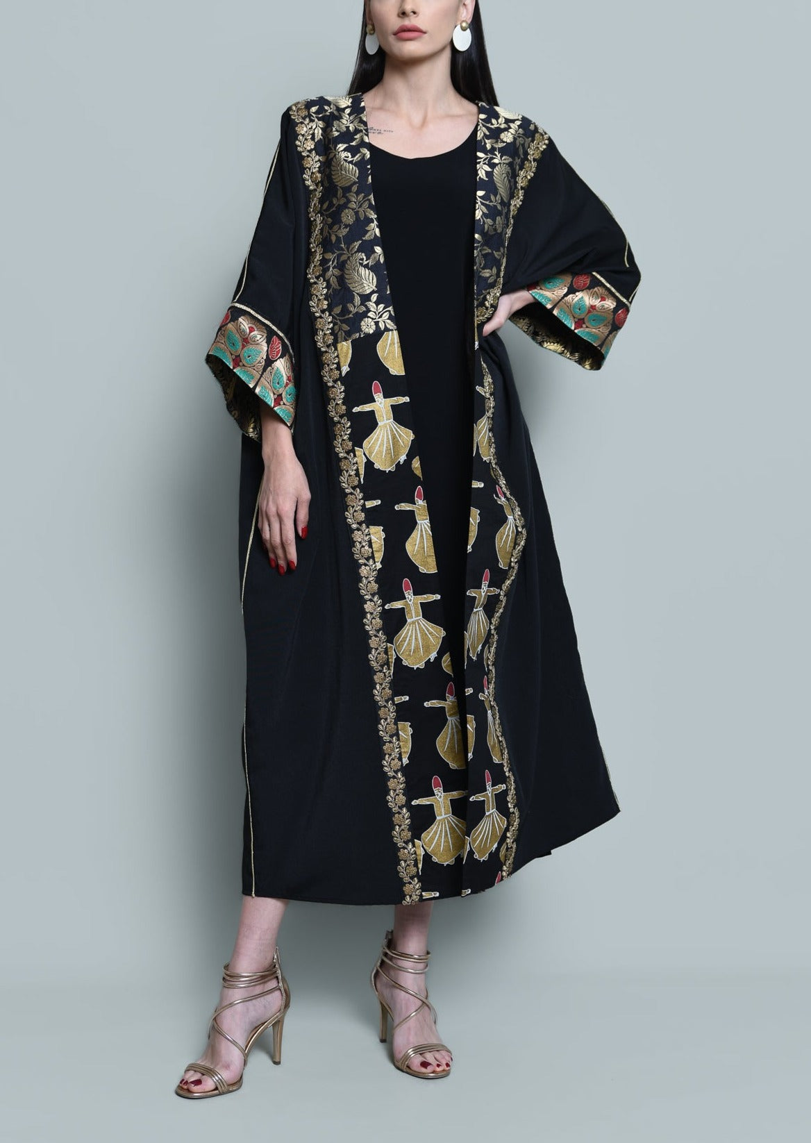 Embroidery Twill Kaftan