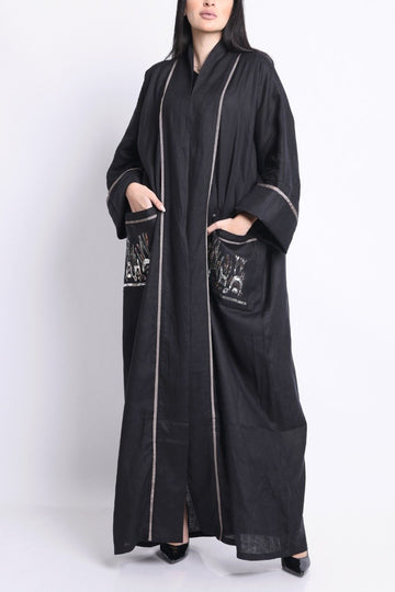Linen Abaya