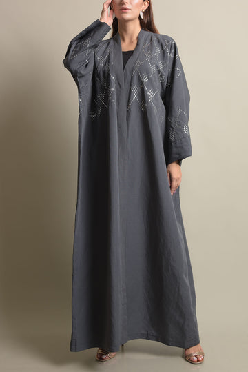 Nagda Hand Embroidery Abaya