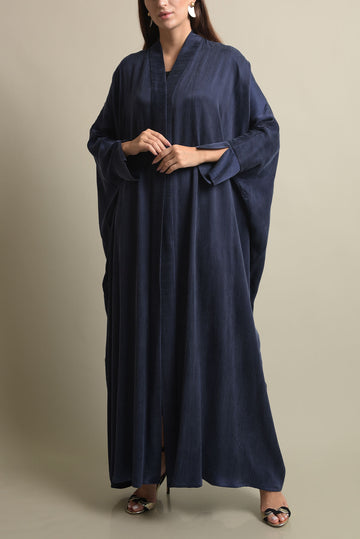 Crinkled Silk ABAYA