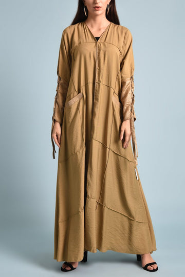 Cotton Satin Abaya