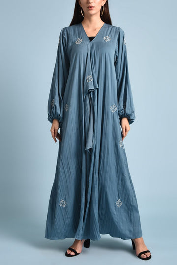 Crepe Satin Abaya