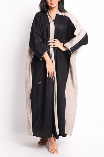 Linen Silk Abaya