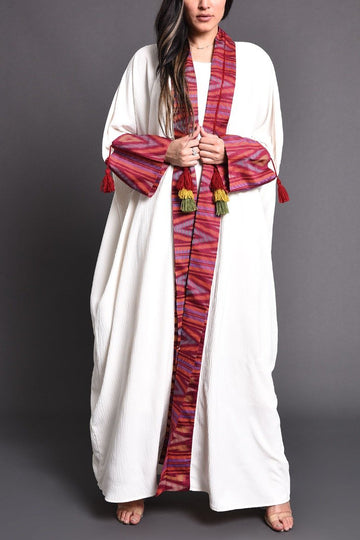 Cotton Silk Abaya