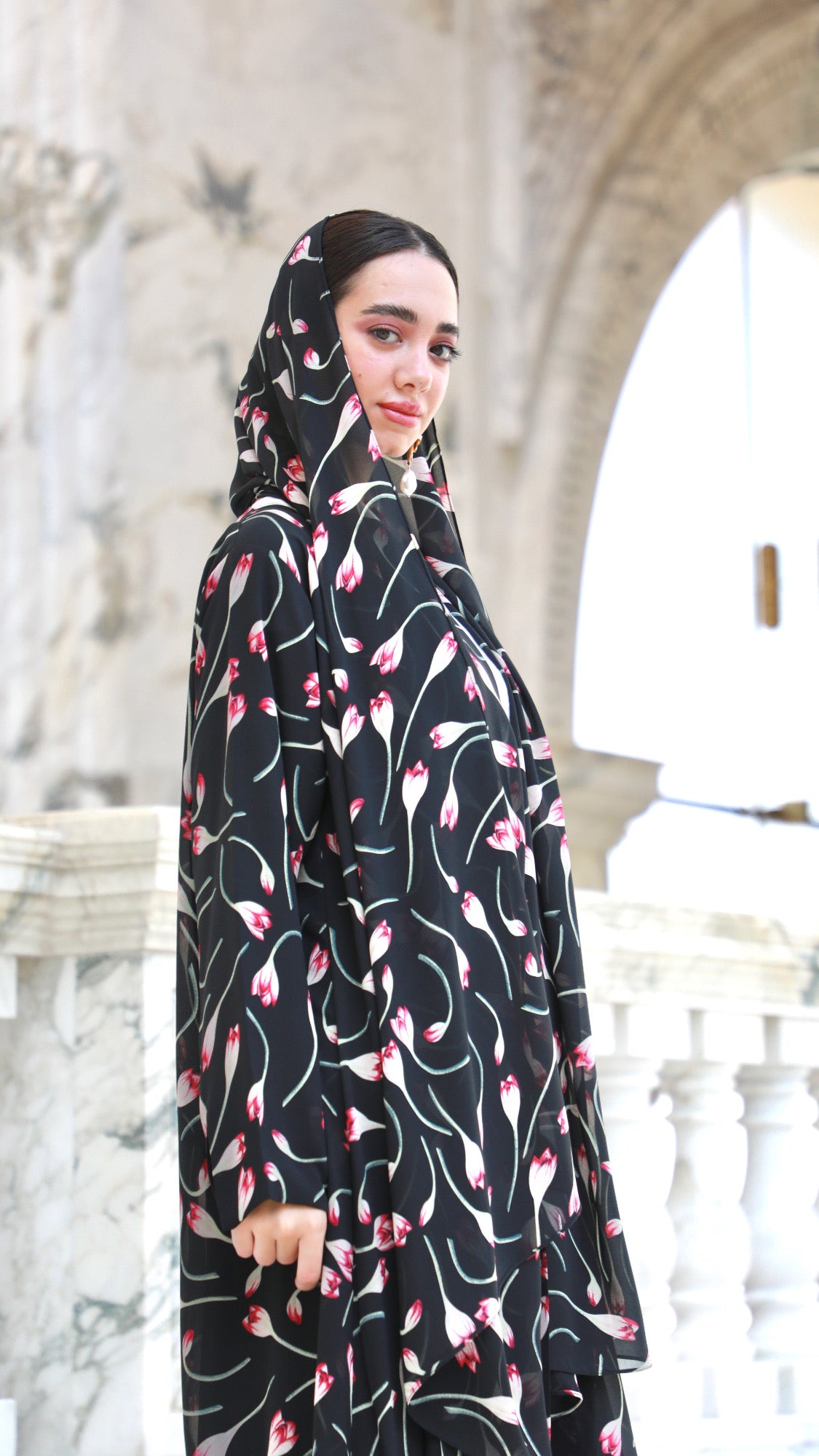 PRINTED ABAYA