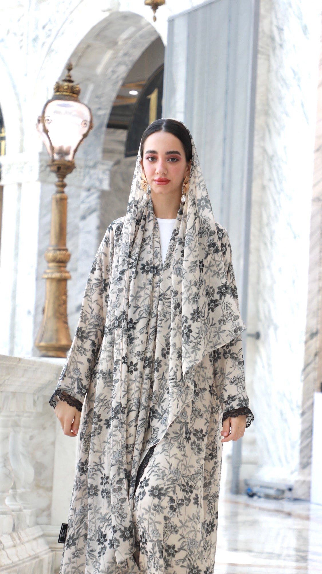 PRINTED ABAYA