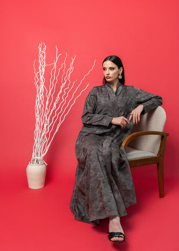 JAPANESE PRINT ABAYA