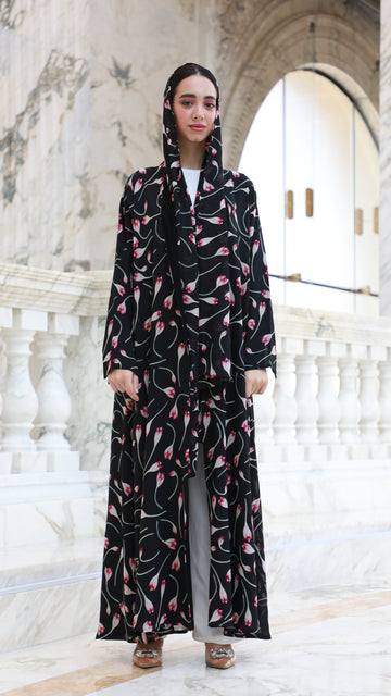 PRINTED ABAYA