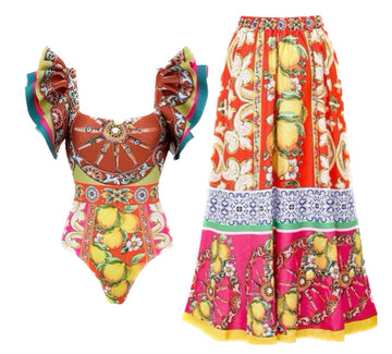 SWIMMING SUIT SET