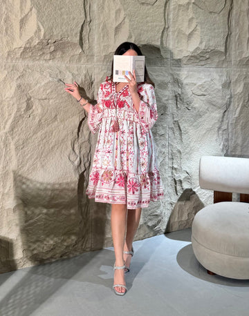 RED OCEAN DRESS
