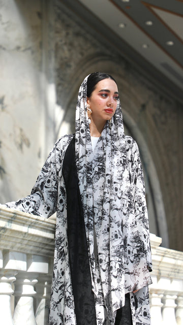 PRINTED ABAYA