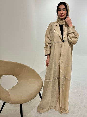 Beige abaya