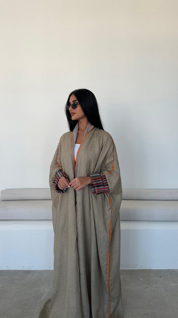 LINEN ABAYA