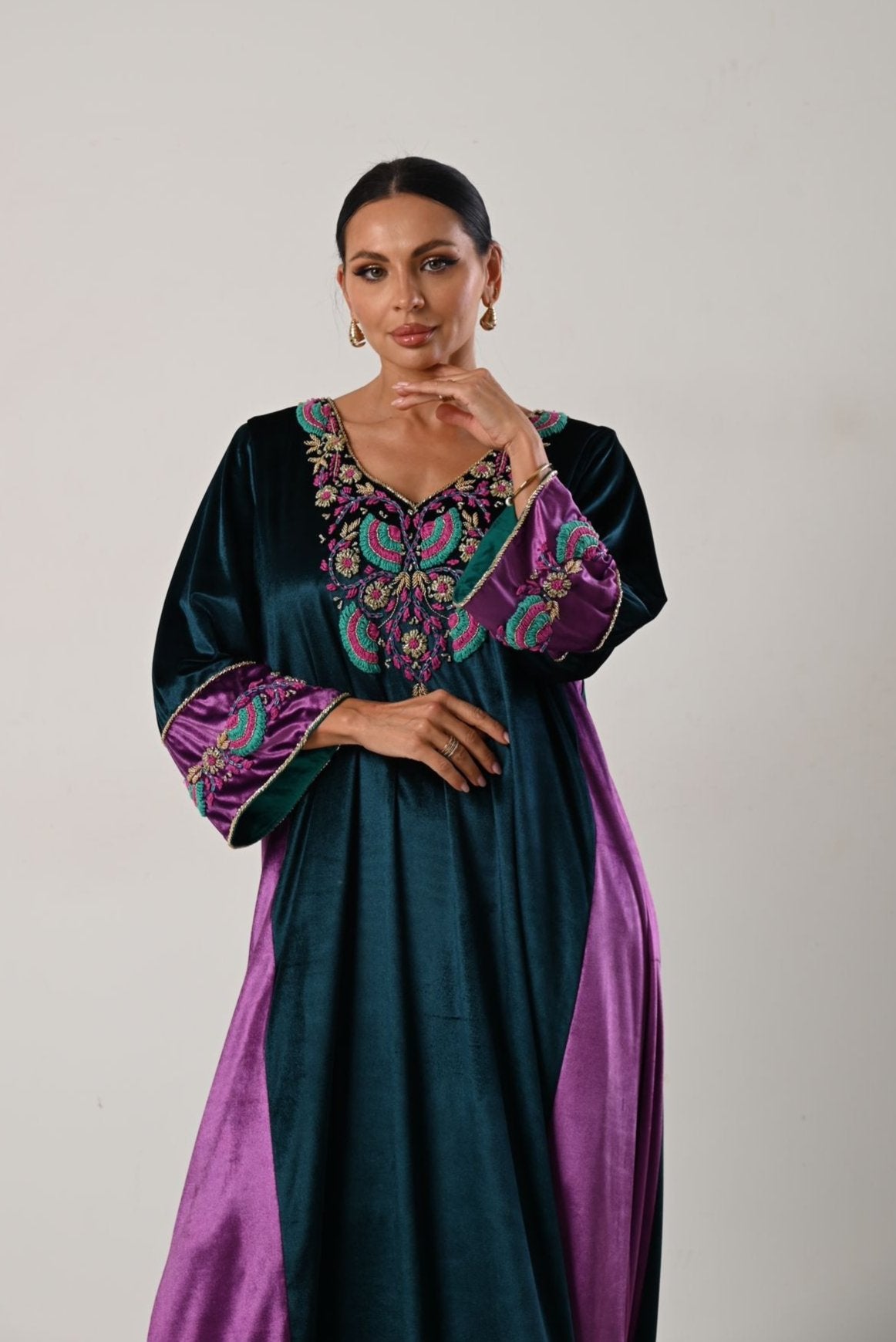 VELVET KAFTAN