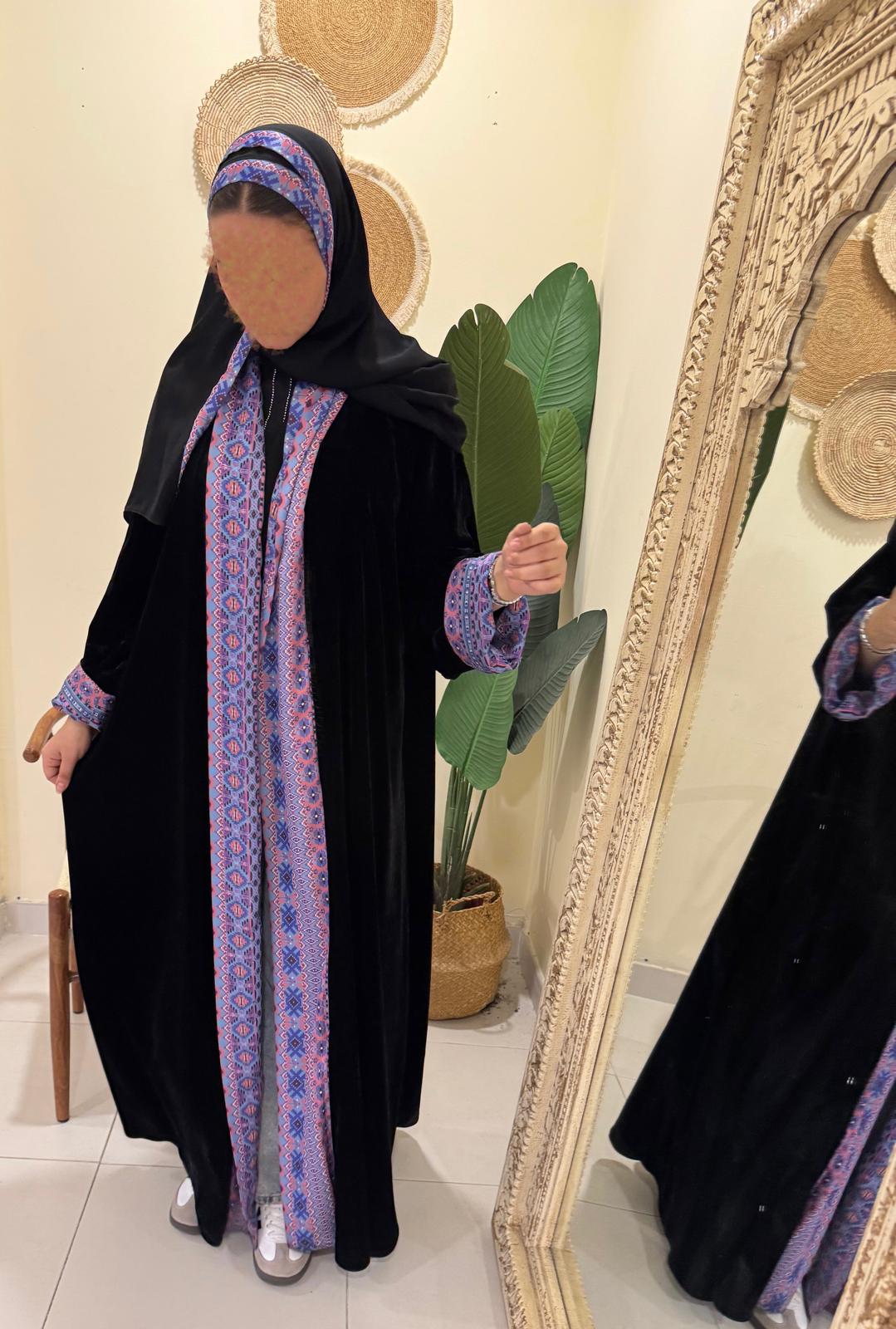 SADE VELVET ABAYA