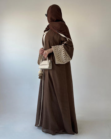 LINEN BISHT ABAYA
