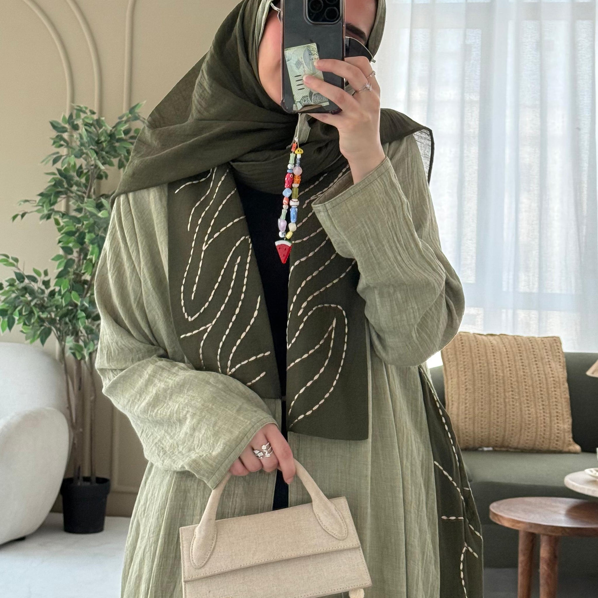 COTTON ABAYA