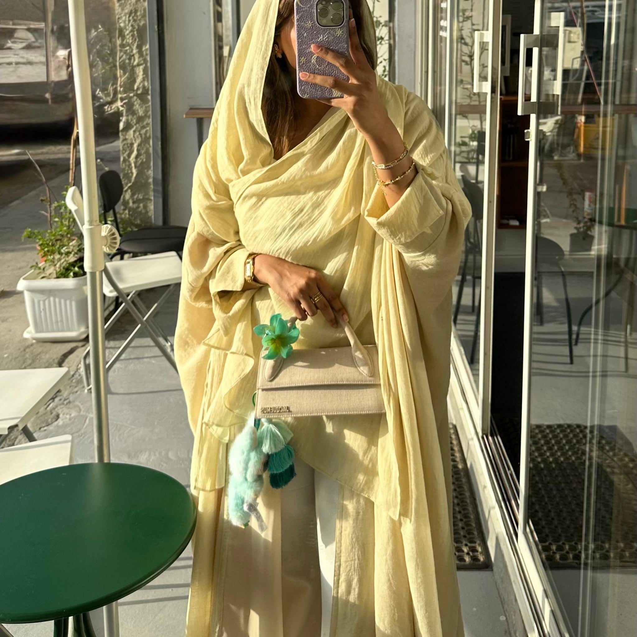 COTTON ABAYA