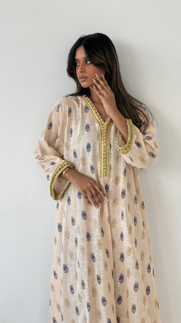 LINEN CAFTAN