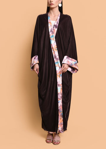 Velvet Silk Abaya