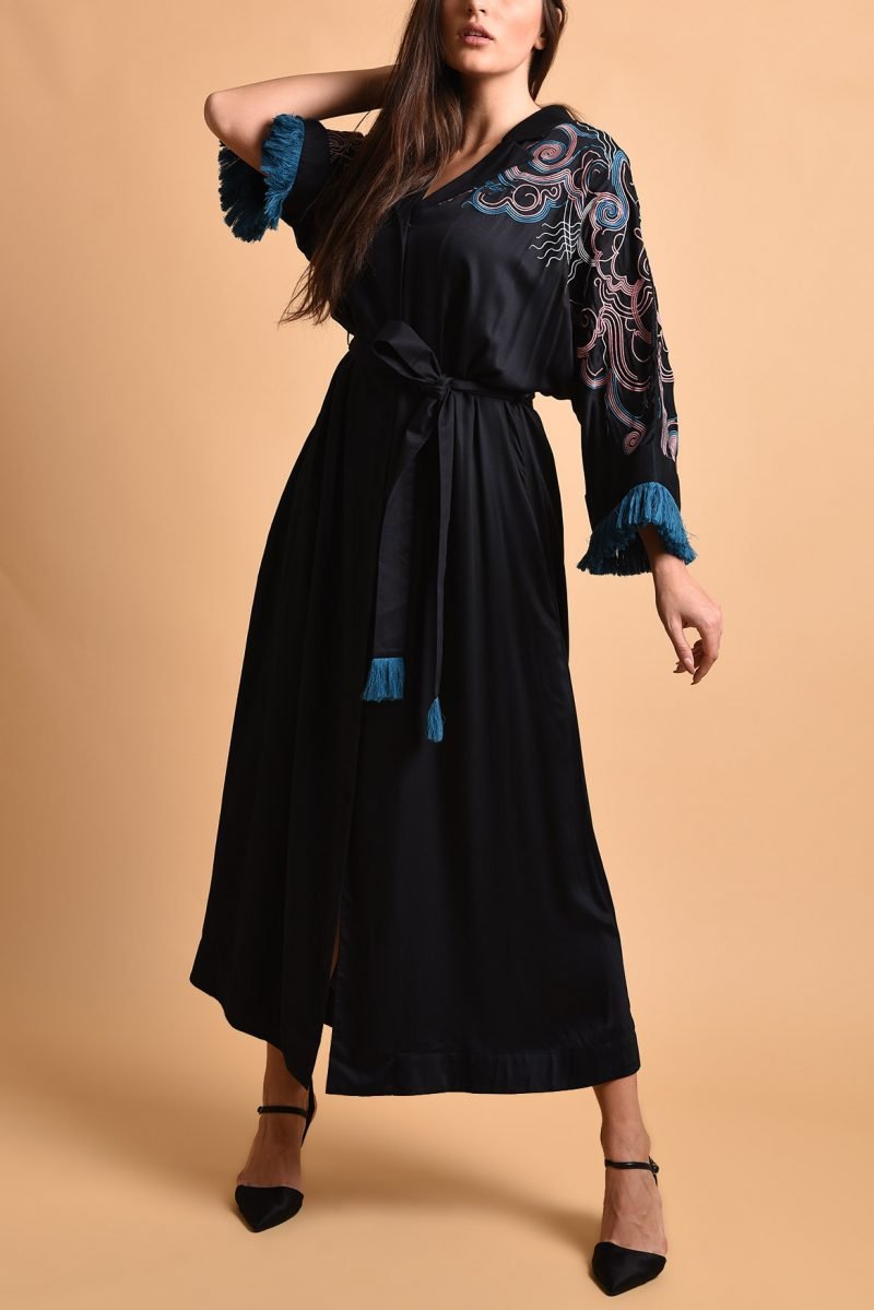 Embroidery Cotton Kaftan