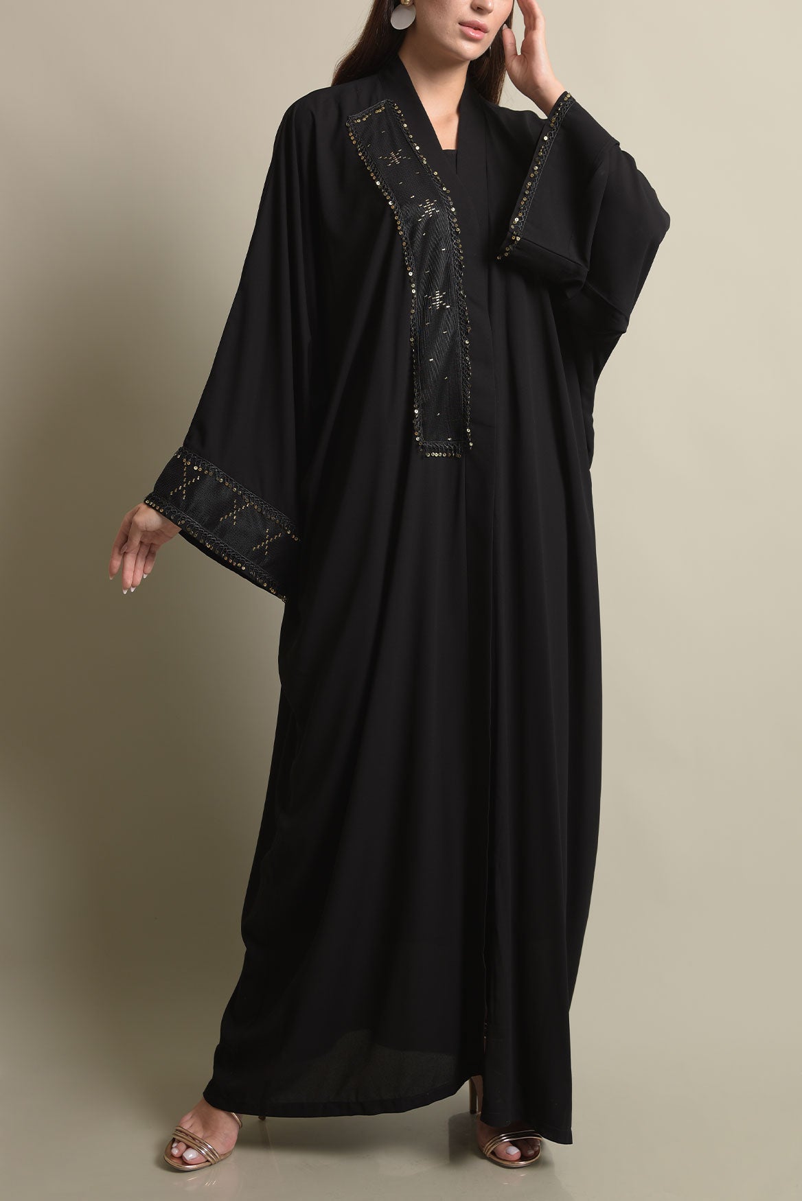 Nagda Hand Embroidery Abaya
