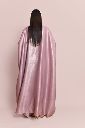 Metallic Silk Abaya